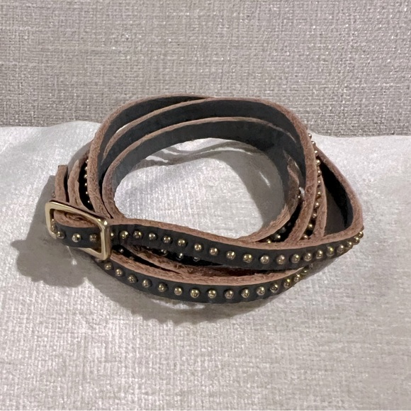 Leather Wrap Bracelet - Picture 3 of 8